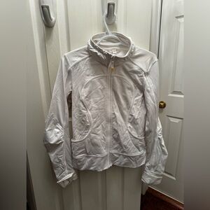 Lululemon Full Zip White Sweater